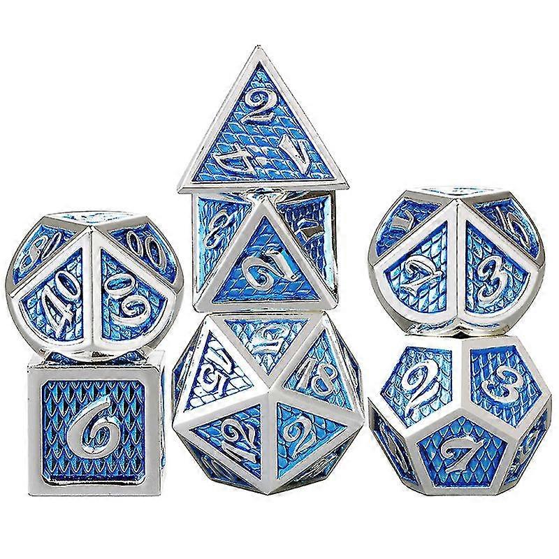 Metal Dice Set Dragon Scale Dice Cthulhu Board Game