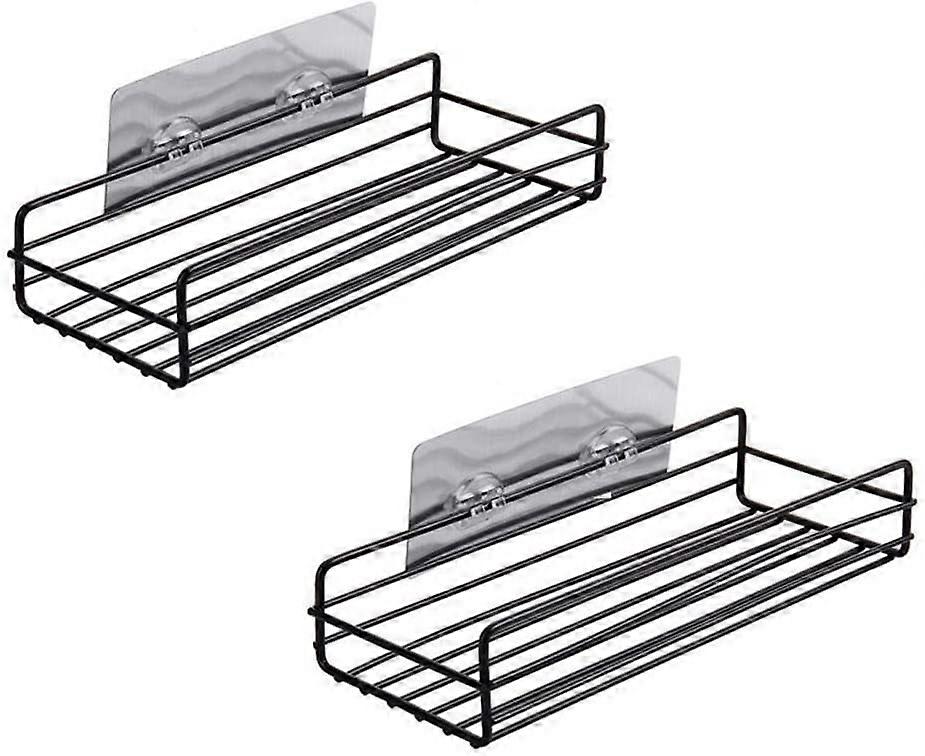Self-Adhesive Wall Mounted Bathroom Shelf, No Drilling, Solid Kitchen Brackets