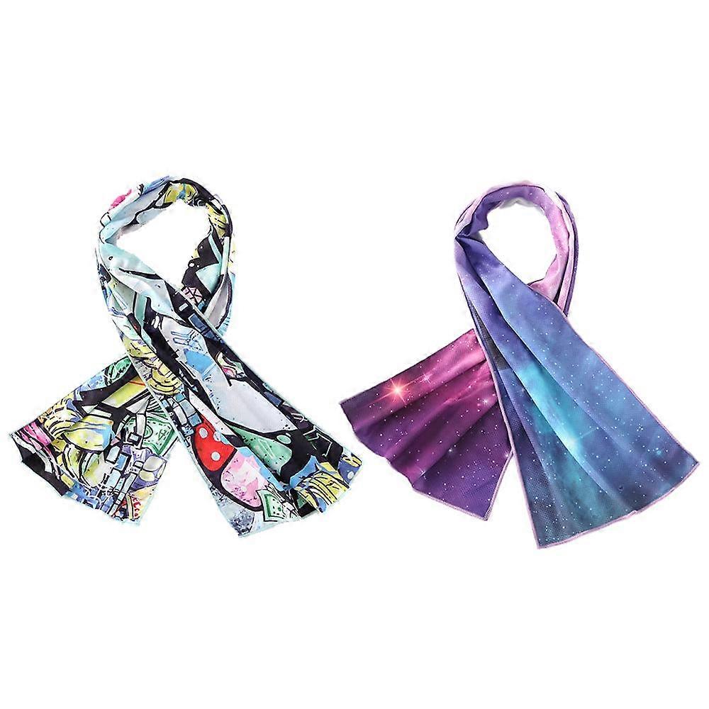 冷却タオル、ヨガ、スポーツ、ランニング、ジム、フィットネス&その他の活動のための柔らかく通気性のある肌寒いタオル