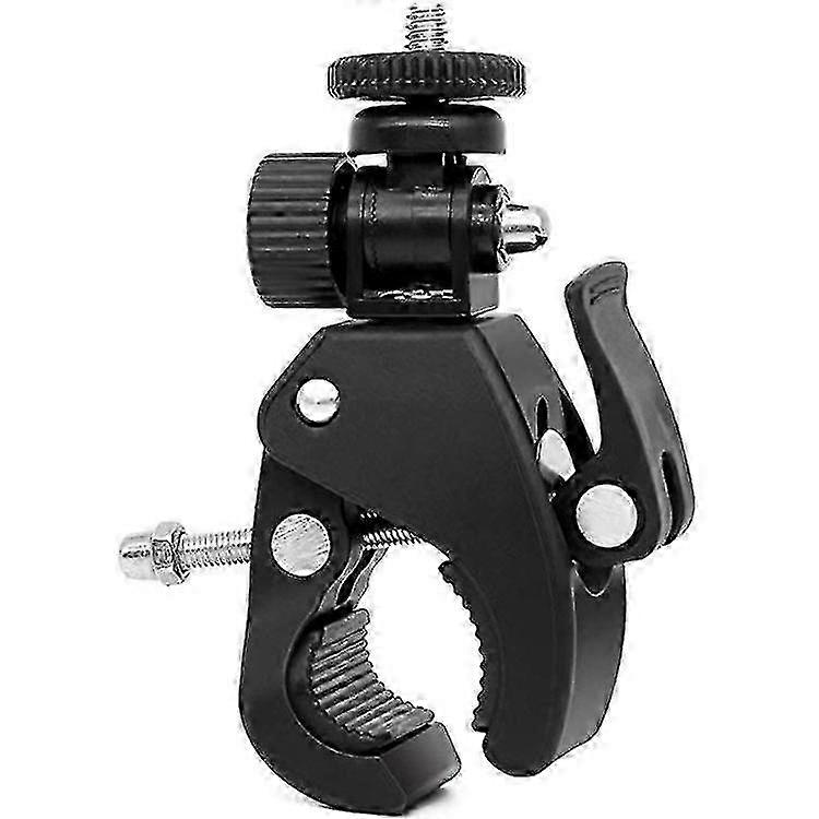 Camera Mount Clamp Phone Holder, Camera Mount With 1/4 Screw, Black, 1pcs