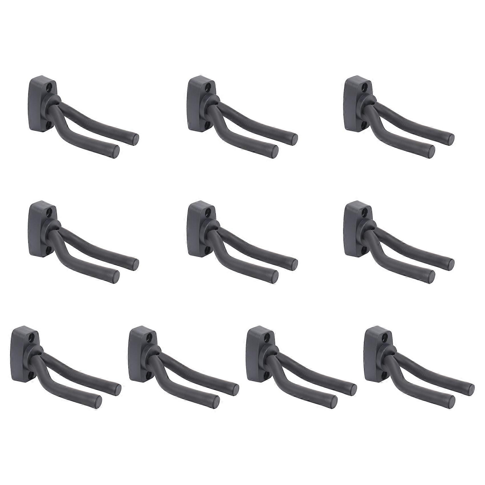 10Pcs Guitar Stand Guitar Hanger Holder Rack Stand Wall Mount Home Studio Display for Guitar