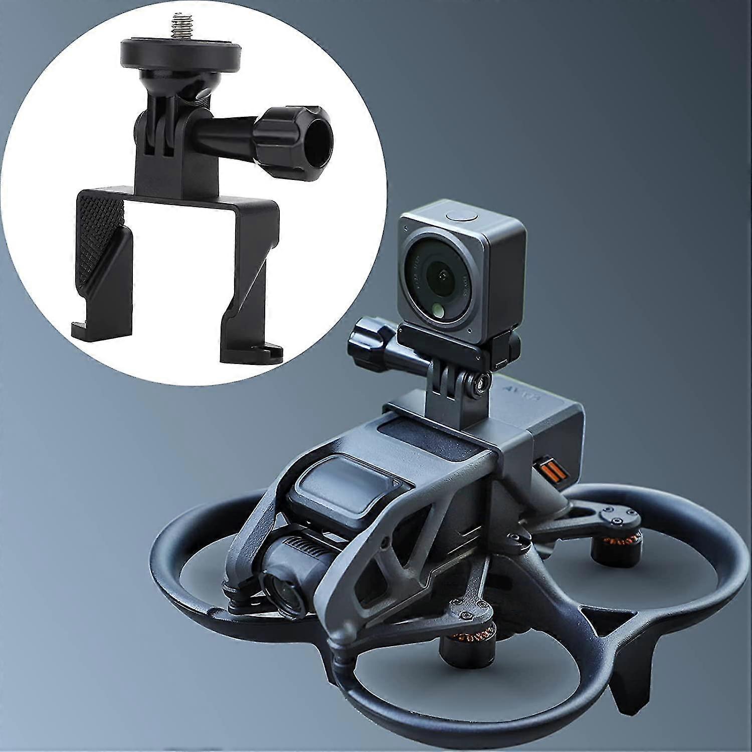 Kamerafeste for Dji Avata, for tilbehør til adapter for actionkameraholdere, for Dji Avata/dji Action 2/insta360 Go 2/insta360 Go