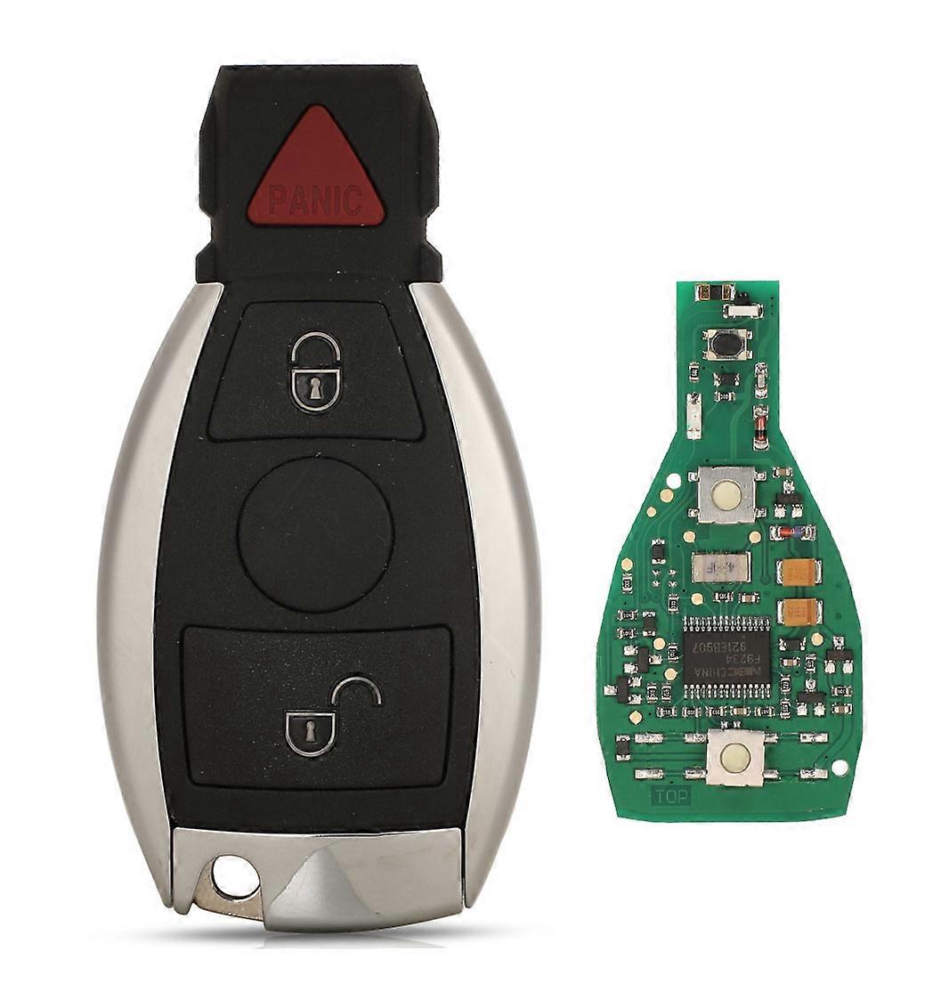 Smart Remote Car Key For Mercedes Benz Year 2000+ Supports Original NEC and BGA 315MHz Or 433.92MHz 3 Buttons