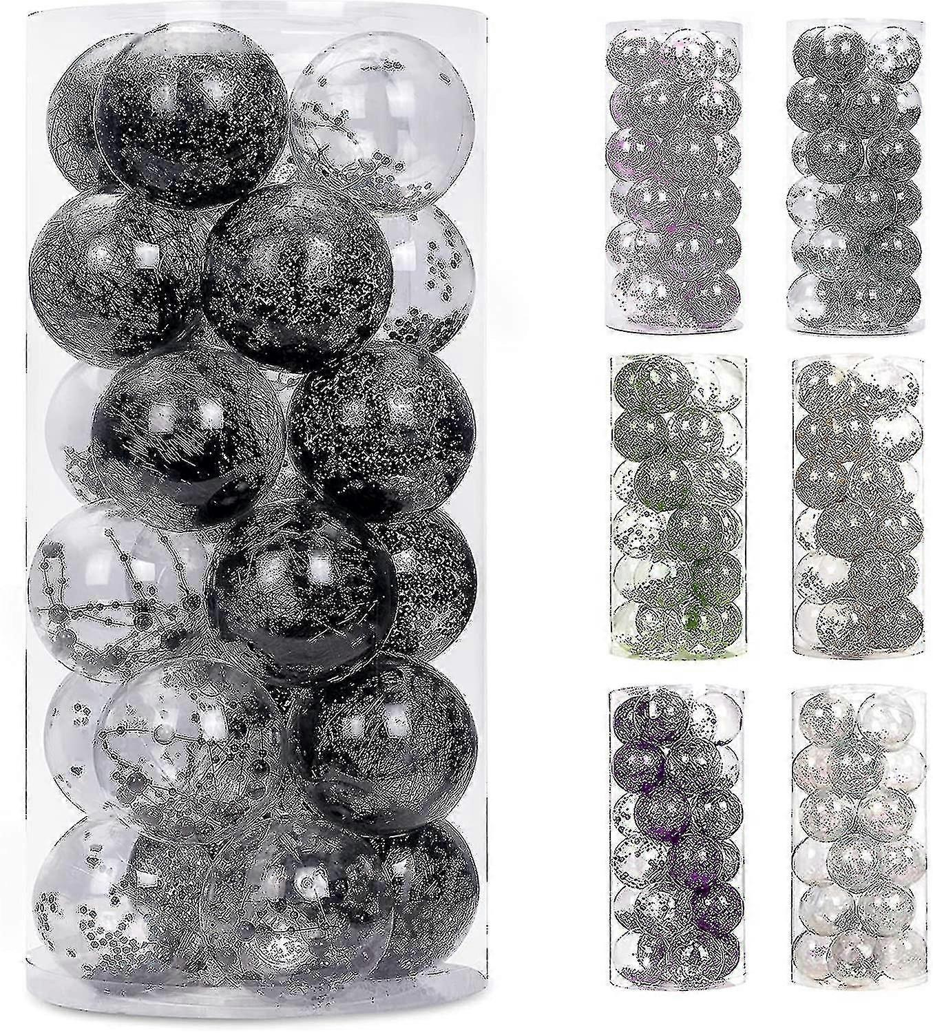 Χριστούγεννα Μπάλες Στολίδια 6cm Shatterproof Χριστουγεννιάτικο Δέντρο Χριστουγεννιάτικο Δέντρο-cl.