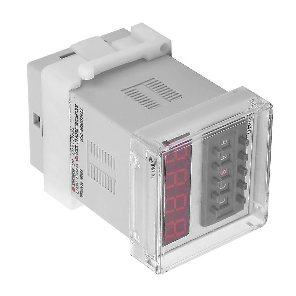 8 Pin Digital Display Timer Time Relay 220V DH48S-2Z for Timing Delay Control