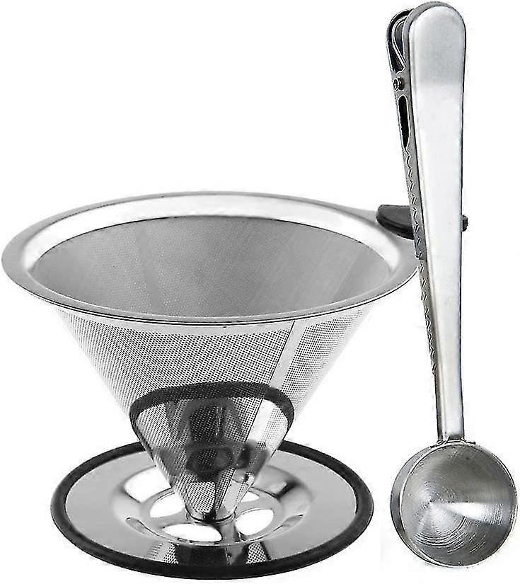 Canister Tight Less Steel Container Ness Protected For And Tea With Scoop ( Filters Oran)