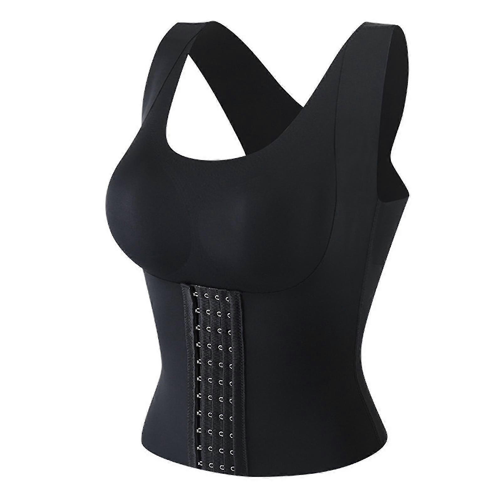 Femmes Respirant Shapewear 4 En 1 Boucle Avant Poitrine Support Poitrine Support Gilet-CE