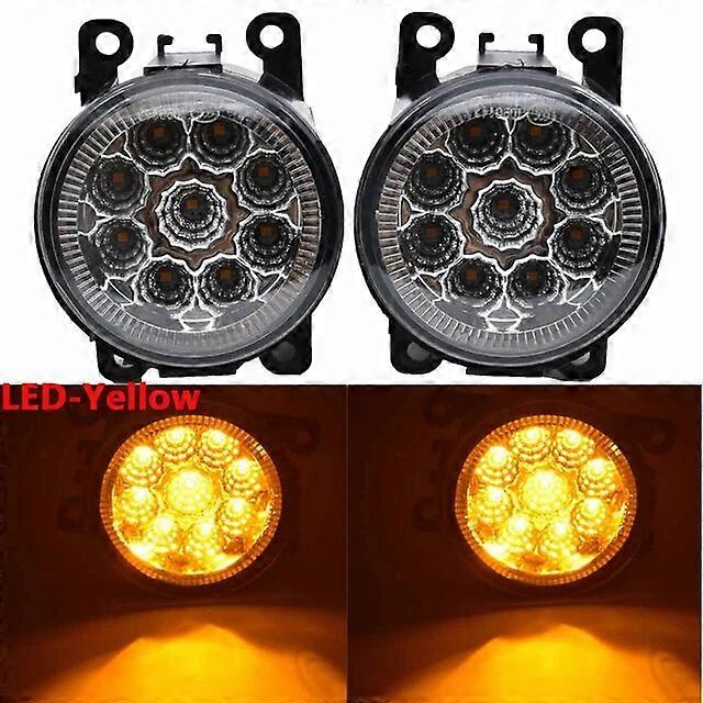 2PCS Fog Light Assembly For Suzuki Grand Vitara 2 II JT 2005-2015 Car Front Bumper LED Fog Lamp DRL H11 12V Foglights Foglamps