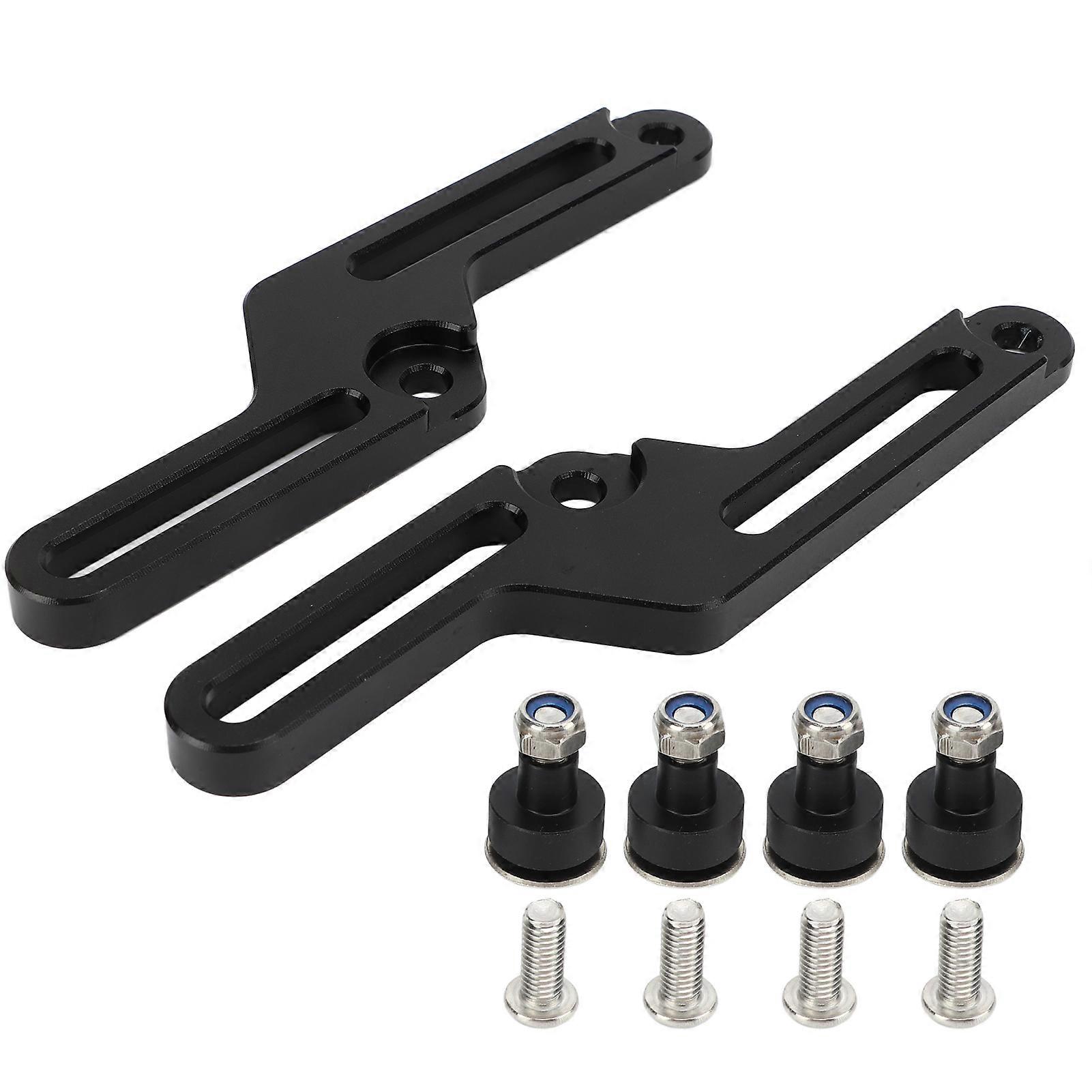 Motorcycle Windscreen Windshield Mount Bracket Kit Replacement for SUZUKI VSTROM DL650 20172020 Black