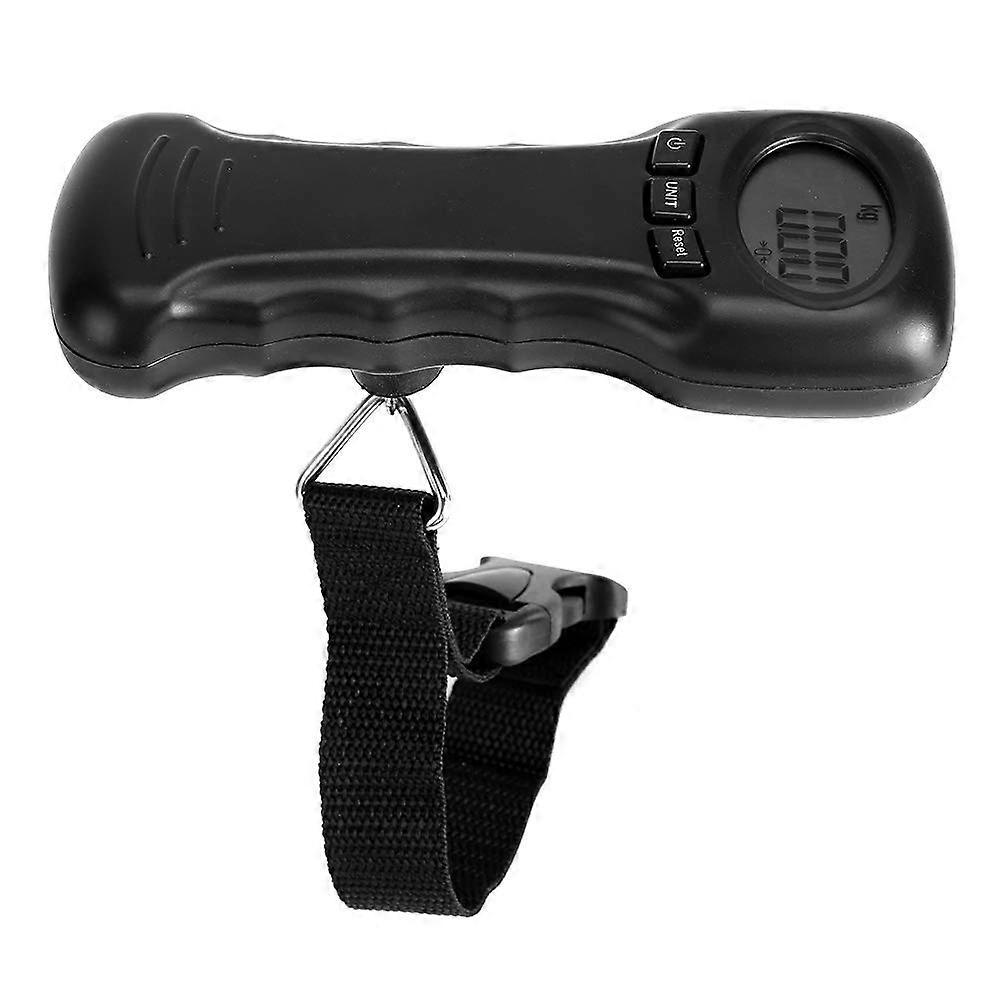 Digital Luggage Scale, 50KG/10g Portable Hanging Luggage Scale with Digital LCD Display Travel Suitcase Weighing Scale with Hook