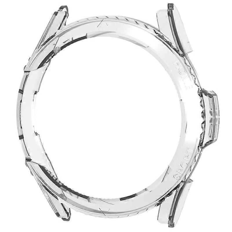 غطاء واقي شاشة مريح بالأكمام لساعة 6 43/47 مم غلاف الجلد الصلب