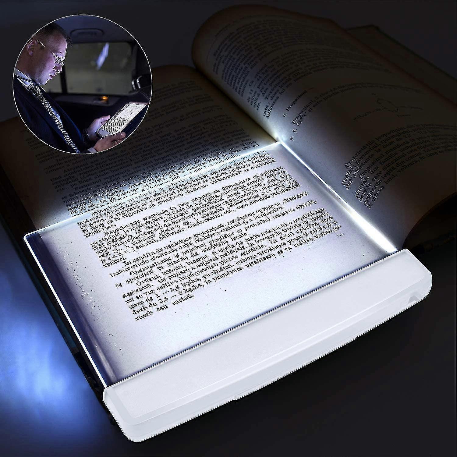 2 pièces led lecture lumière nuit lumière livre famille étude lumière lumière oculaire lampe de lecture-yyc