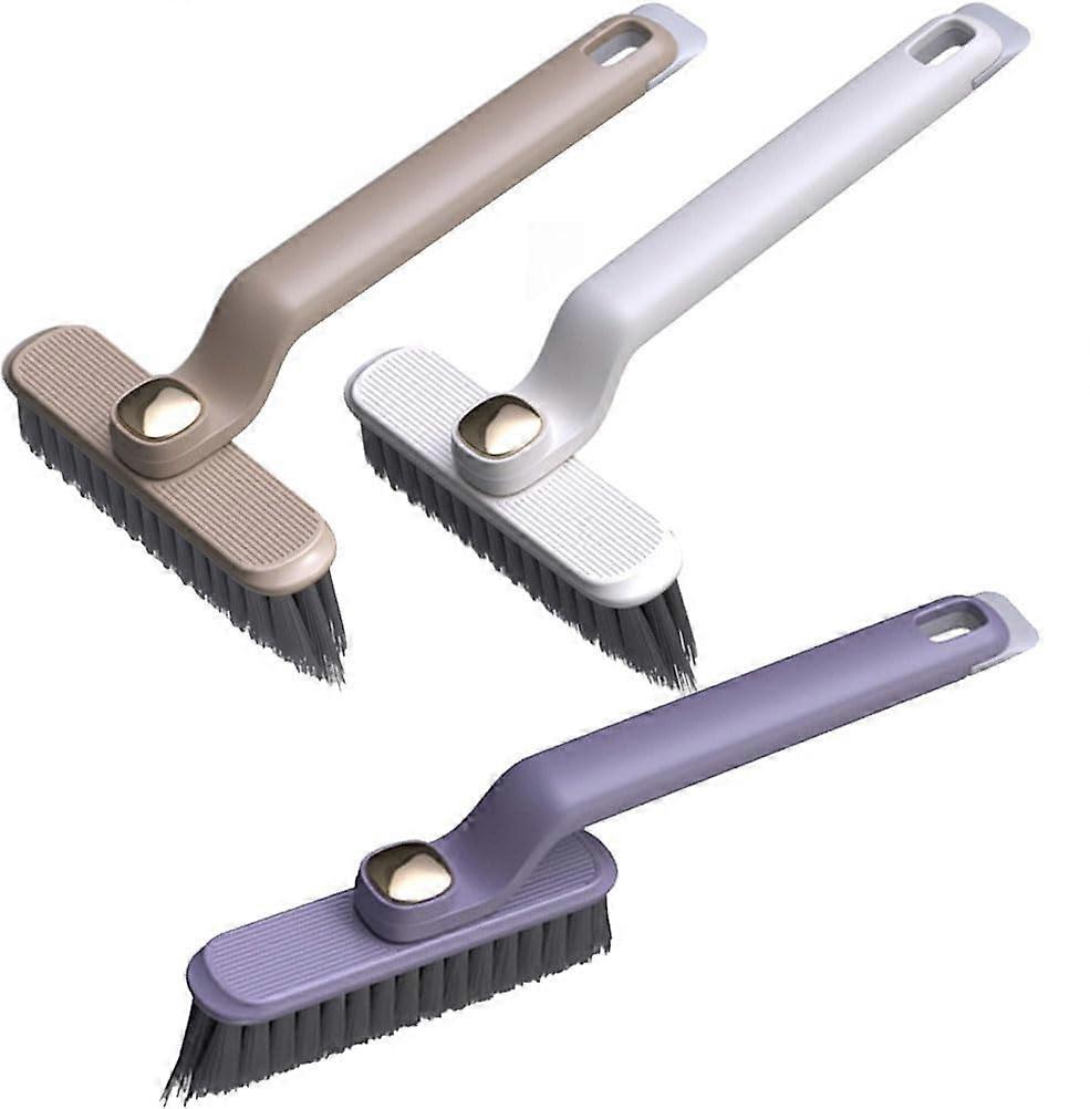 Multi-Function Crevice Cleaning Brush, Hand-held 360 Rotating No Dead Corners Crevice Gap Brush, Corners Cleaning Tool Brush