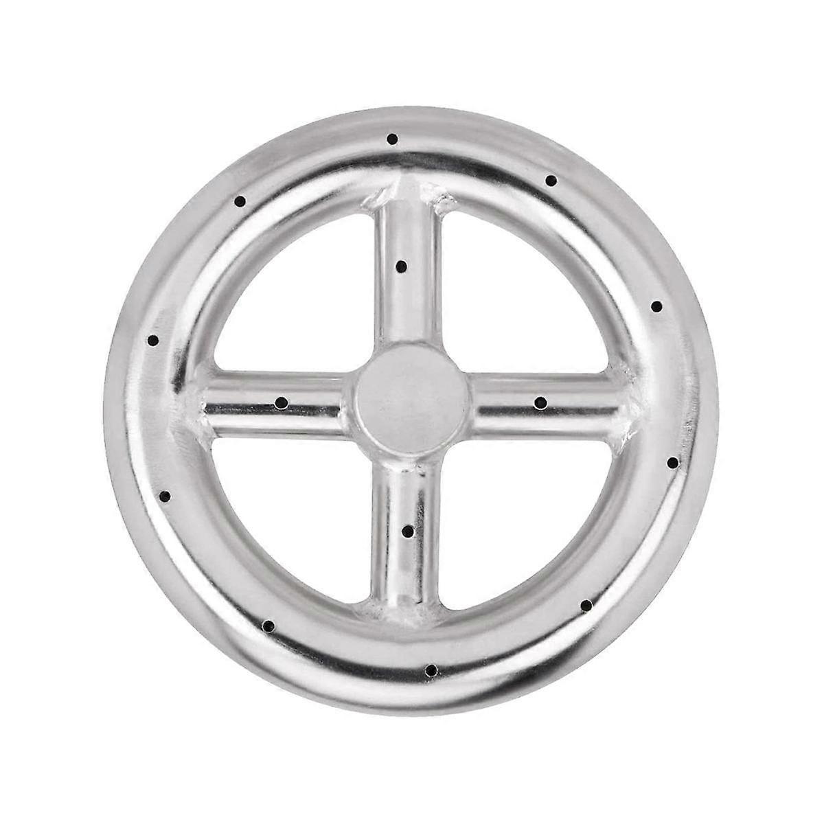 6 Inch Round Fire Pit Burner Ring for Natural Gas & Propane Fire Pit Fireplace Fire Pit Burner for