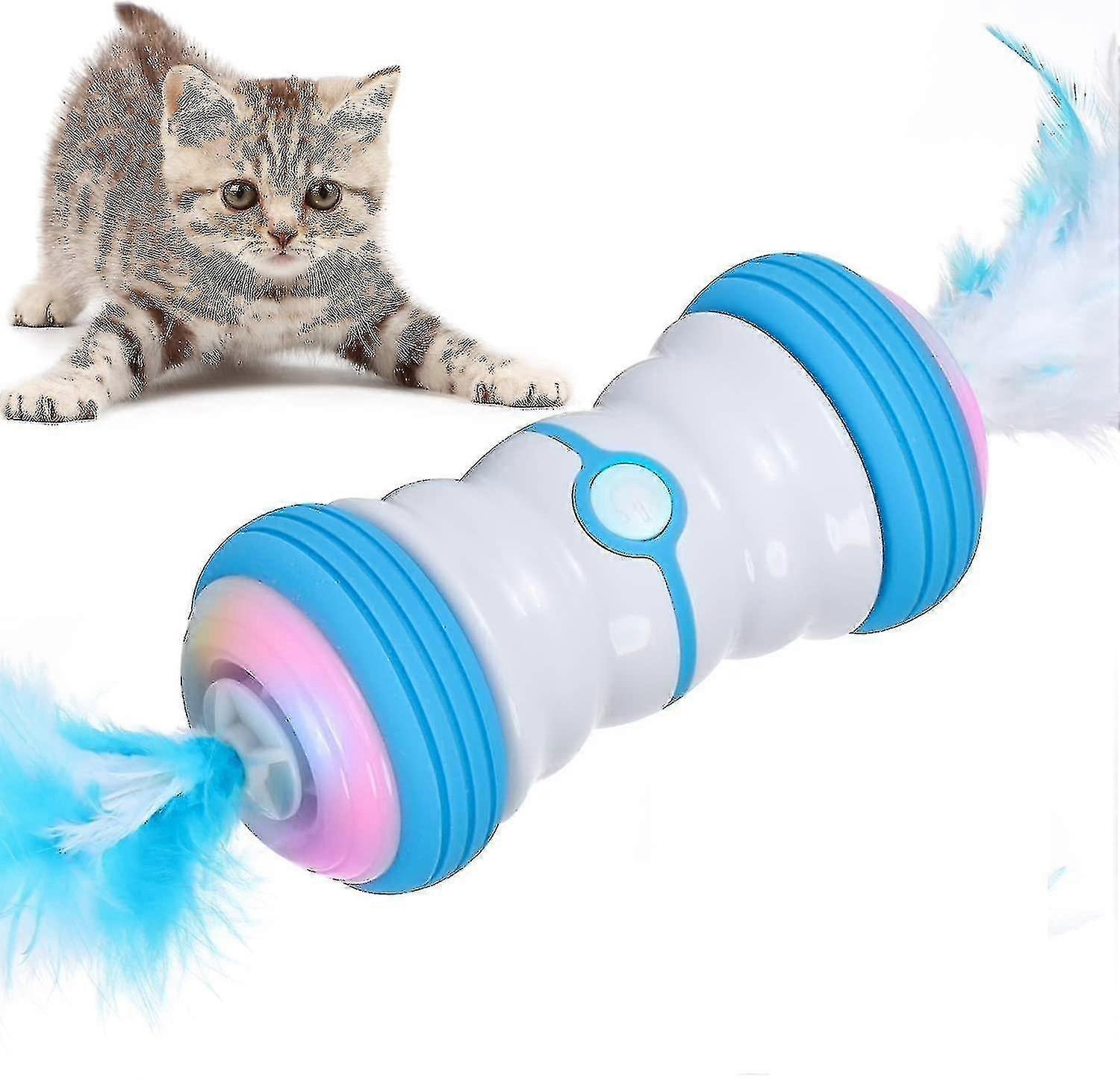 Automatic Two Speed Self-rotating Interactive Cat Toy