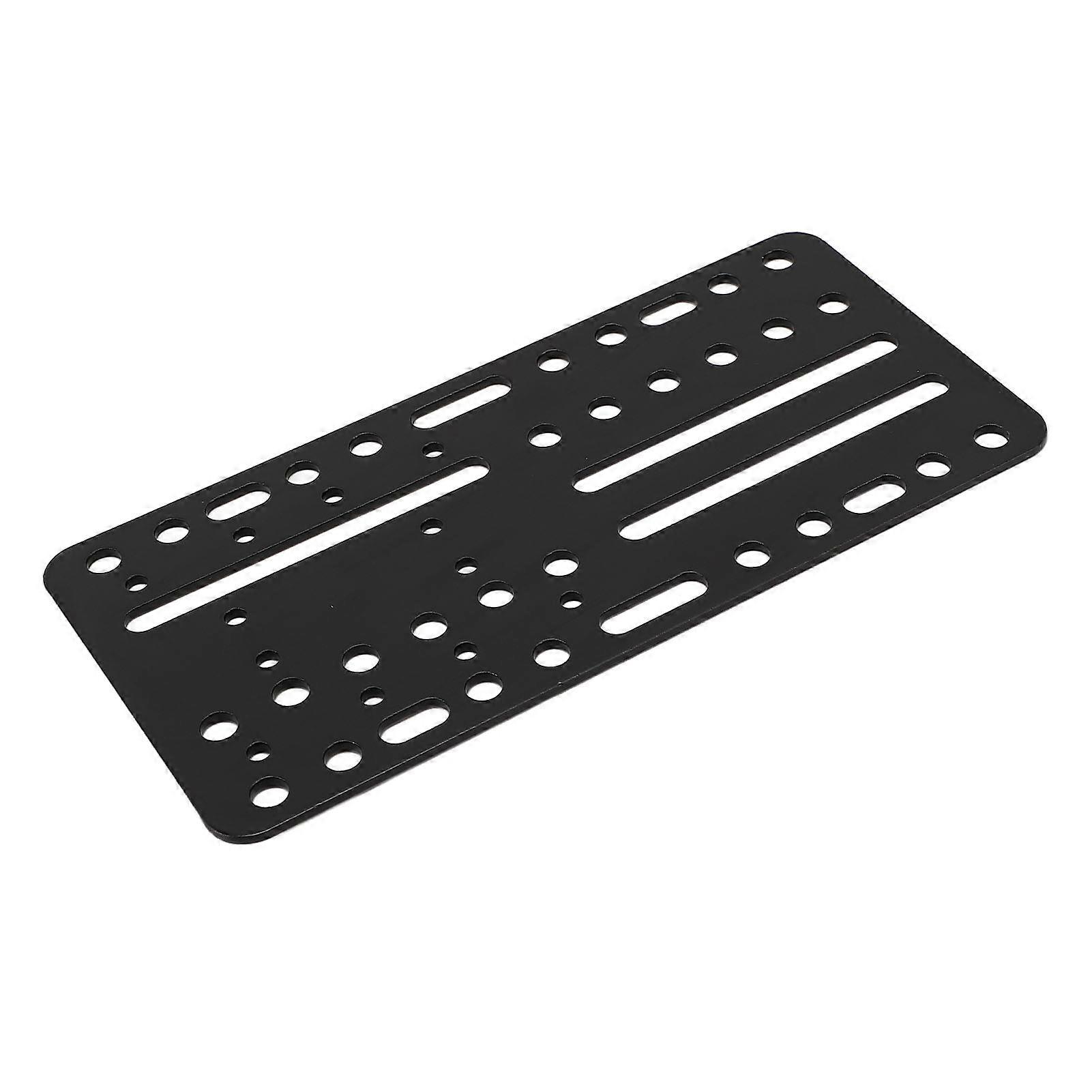 USB Handbrake Desk Mount Bracket Plate Universal Multiple Hole Adapter Plate for SIM Racing Shifter 