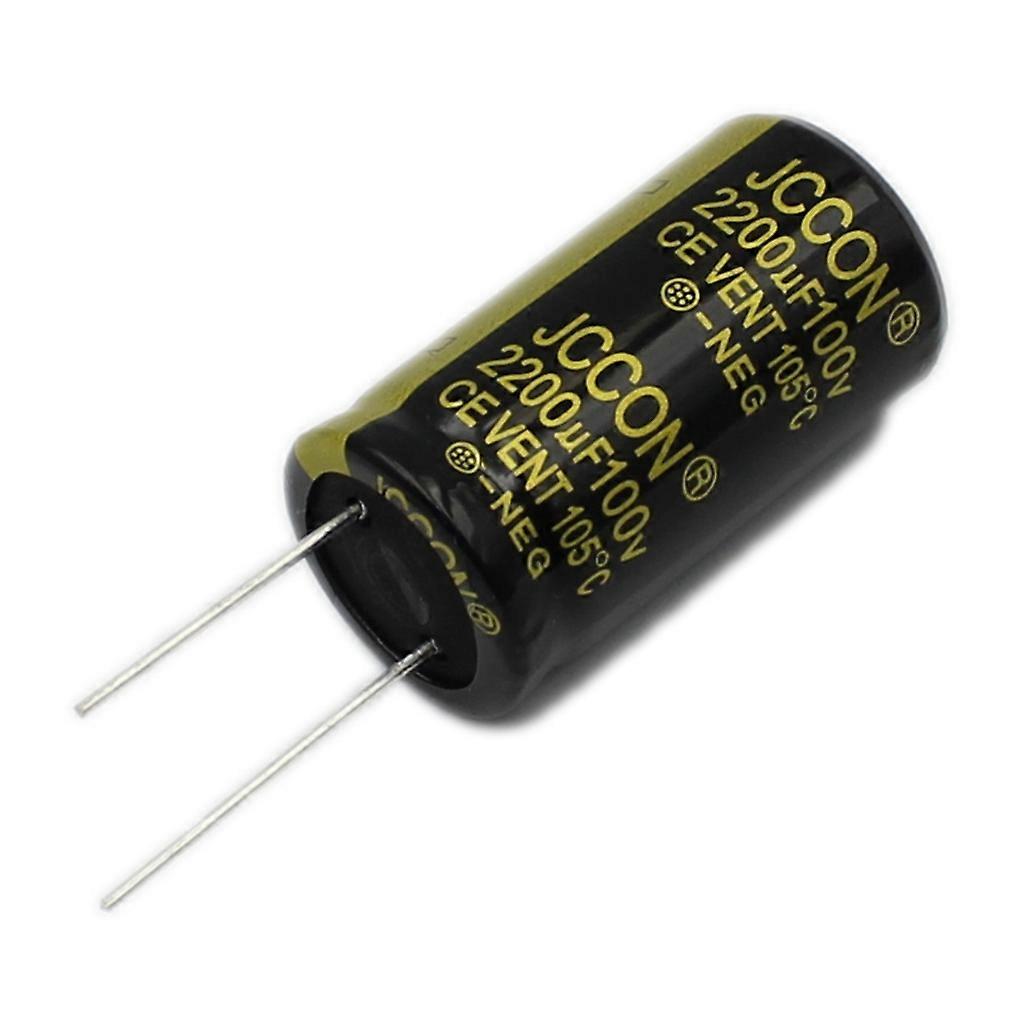 Capacitor eletrolítico de alumínio 100V 2200UF