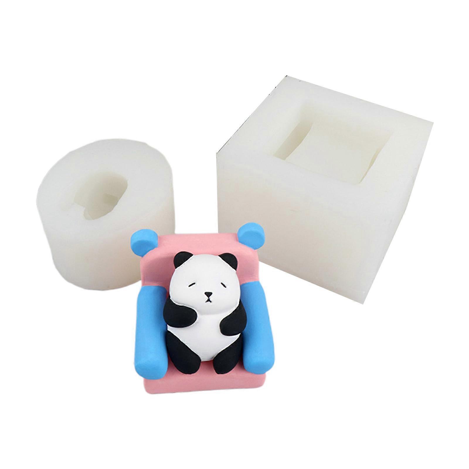 3d Rabbit Shape Silicone Mold DIY Fondant Plaster Candle Soap Making Mould for Handmade Dessert Chocolate Baking
