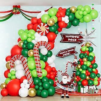 Christmas Balloon Arch Kit - Party Balloon Garland Set With Assorted Colors & Sizes - View #7