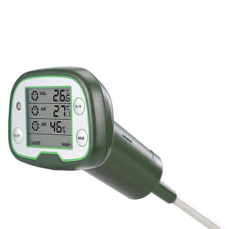 Soil meter horticultural moisture test instrument three in one potted high precision lux meter