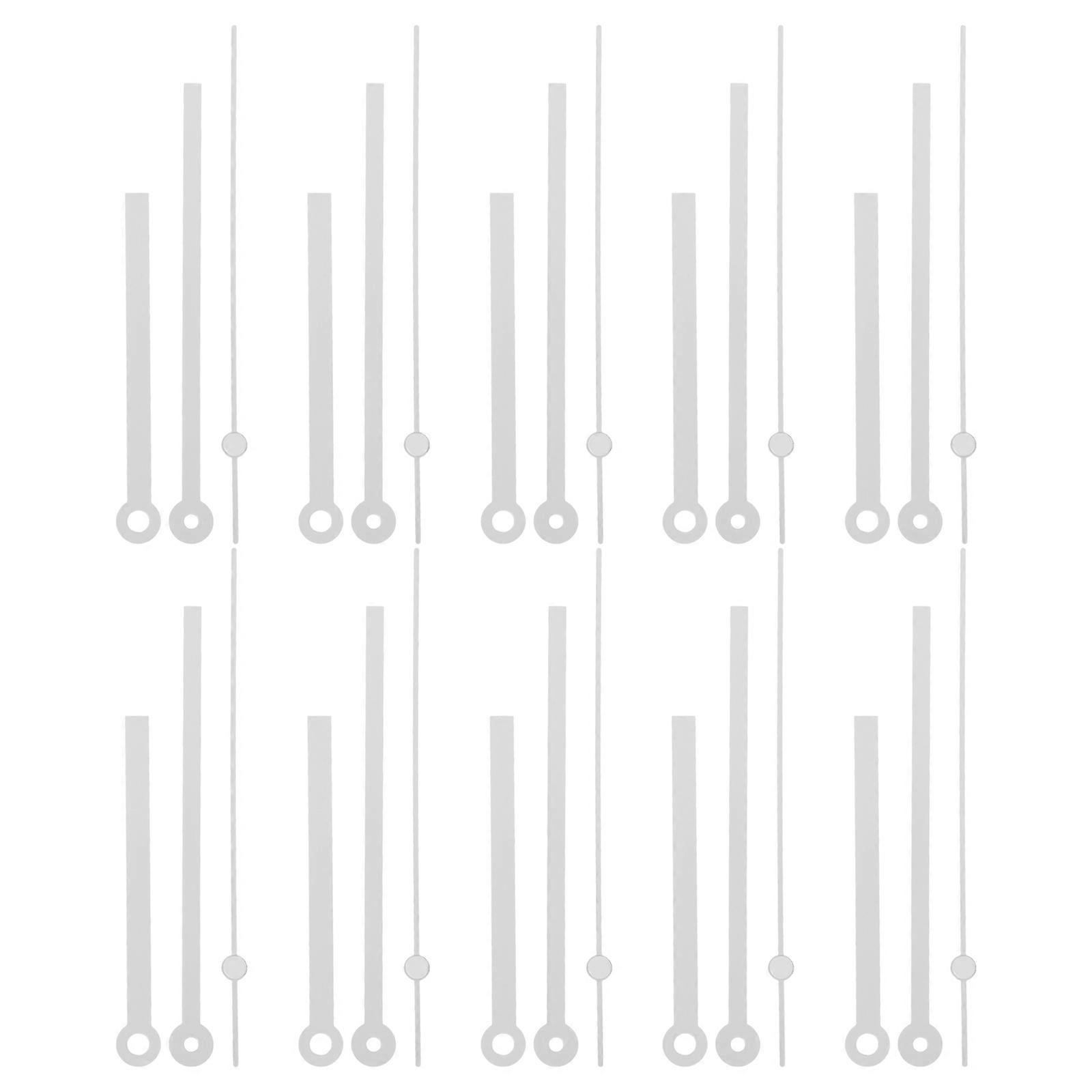 10 Sets Clock Hands Professional DIY Wall Clock Hands Replacement Clock Accessories