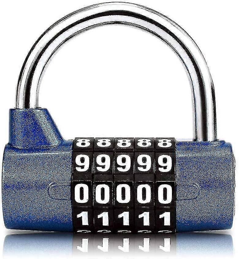 5-digit Combination Padlock, Security Combination Lock