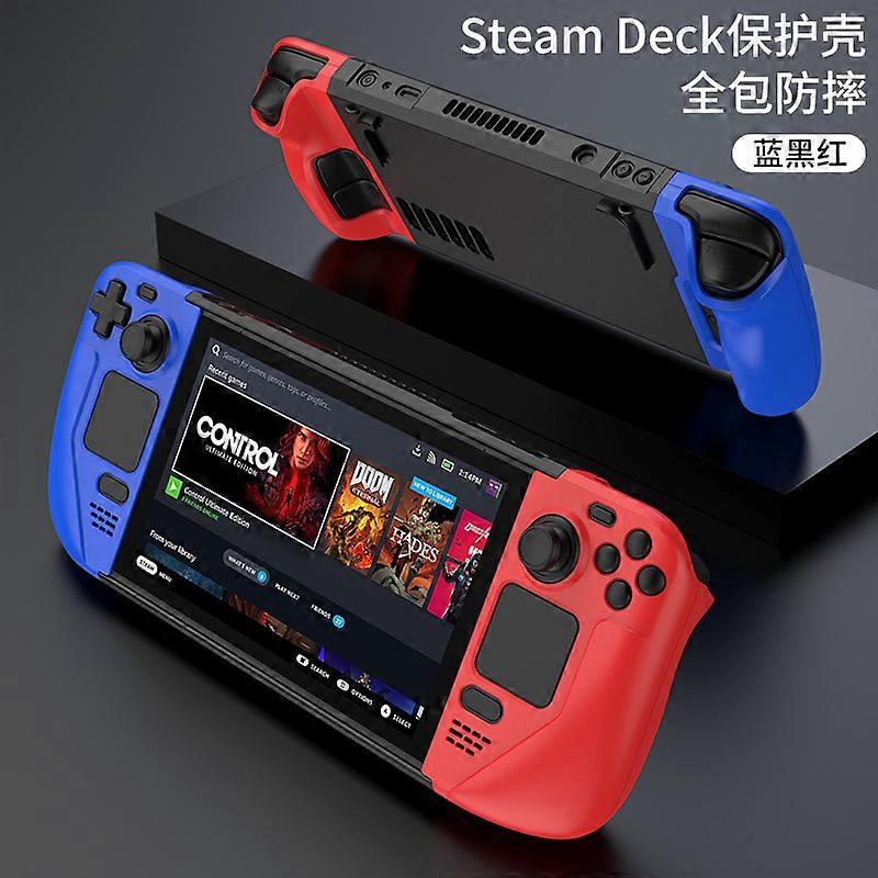 Suitable for Steam Deck all-inclusive pc hard shell game machine protective cover split creative solid color simple protective cover