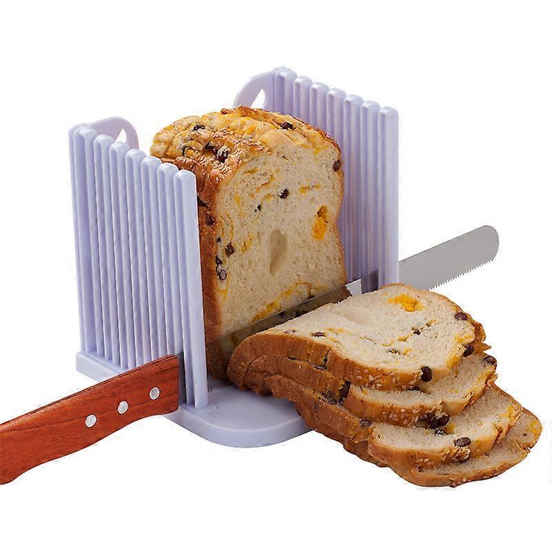 Kitchen fresh plastic expandable bread box with bread slicer Bread slicer