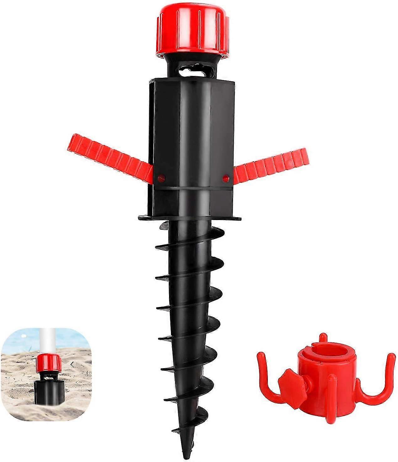 Plastic Portable Spiral Ground Plug