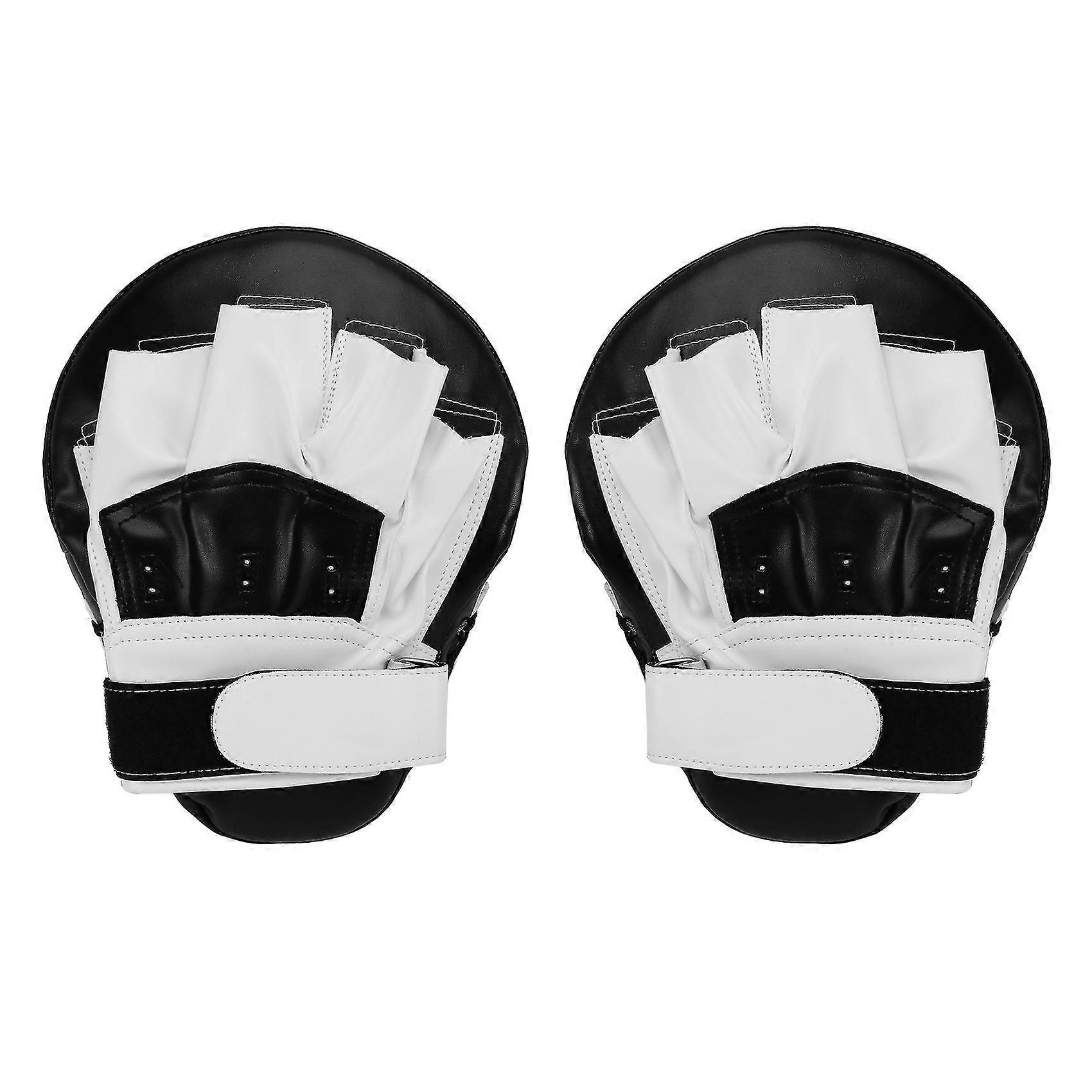 Mitaines de mise au point de coup de poing en cuir de boxe, coussinets de main d’entraînement de cible pour le karaté, le coup de pied de Muay Thai, le combat, le dojo, les arts martiaux