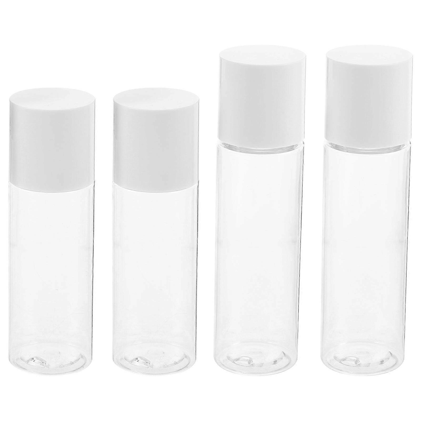 4pcs Travel Size Bottles Empty Lotion Bottles Reusable Toiletries Container Portable Lotion Bottles