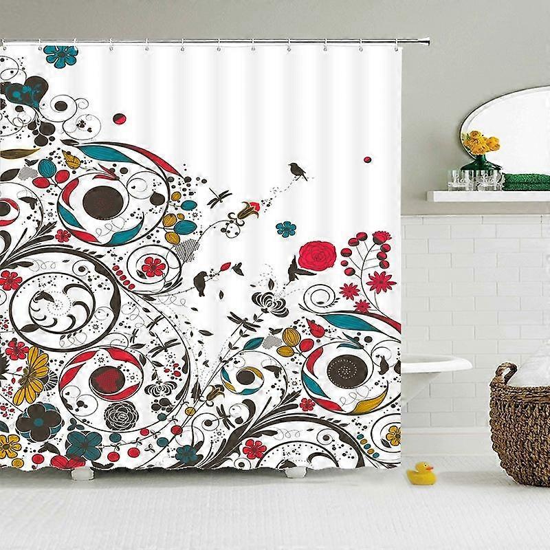 Badrum duschdraperi design stil - 408