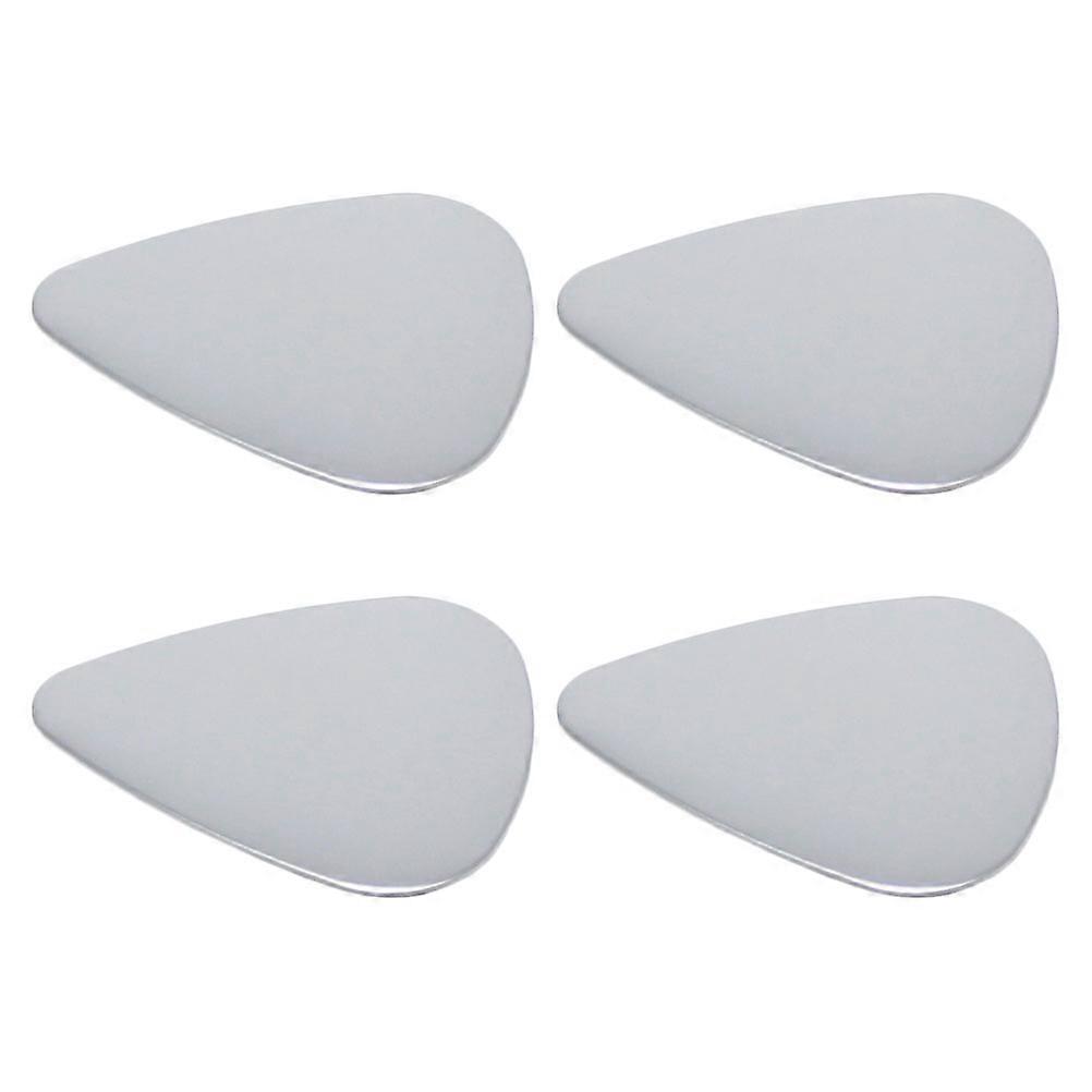 4 st Elgitarr Delar Plektrum Gitarr Metall Gitarr Plektrum Akustisk Gitarr Plektrum