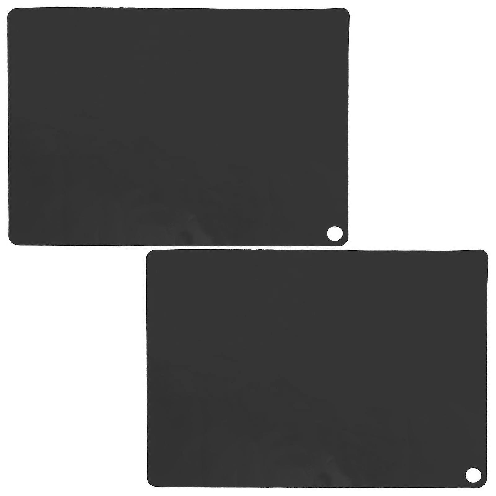 2Pcs Reusable Induction Cooker Pad Silicone Induction Cooker Pad Countertop Mat for Home