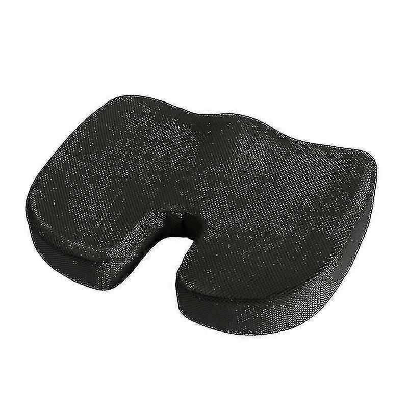 כרית מושב אורתופדית כרית זיכרון מונעת החלקה קצף עצם הזנב כרית עצם הזנב - כיסא משרדי C