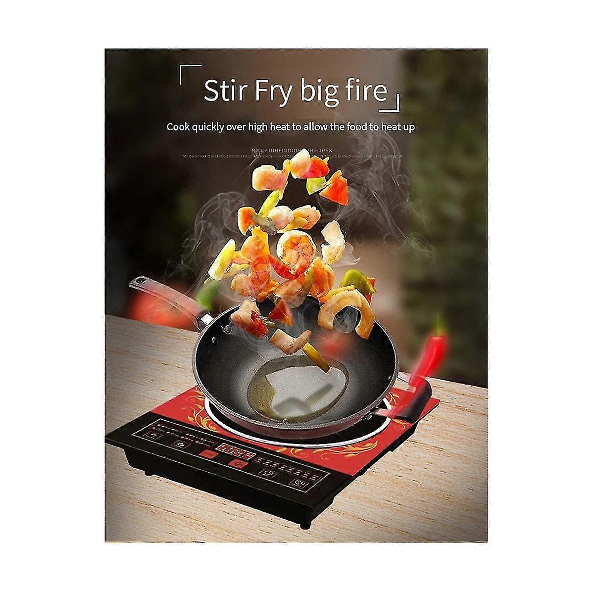 Digital Electric Portable Induction Cooktop Countertop Burner With 8 Power &temperature Settings L - YX