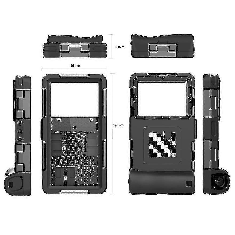 الغوص حالة الهاتف المحمول 15m تحت الماء غطاء الهاتف الخليوي للسباحة الغطس