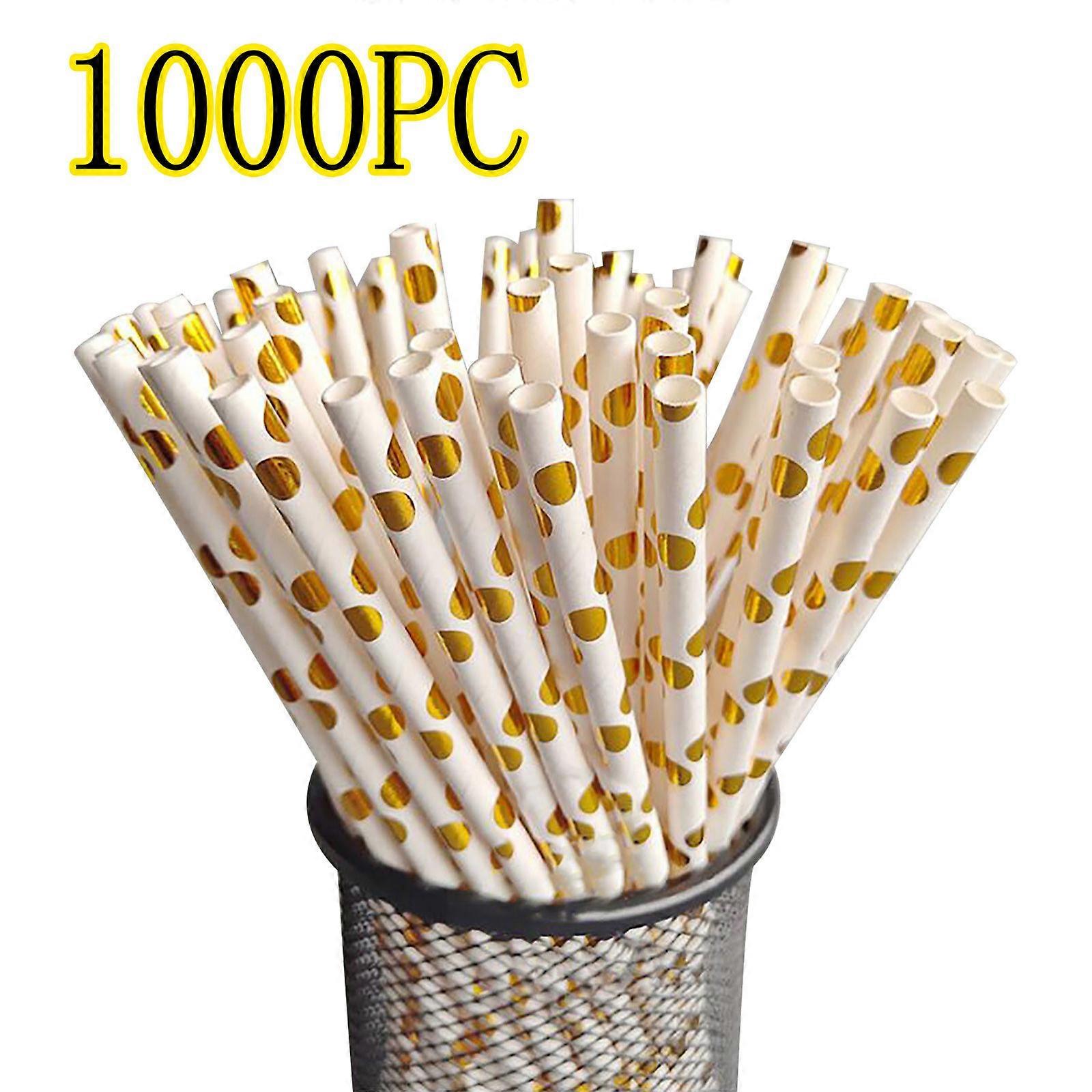 Disposable Independent Packaging Coffee Plastic Double Hole Straw (1000pc)