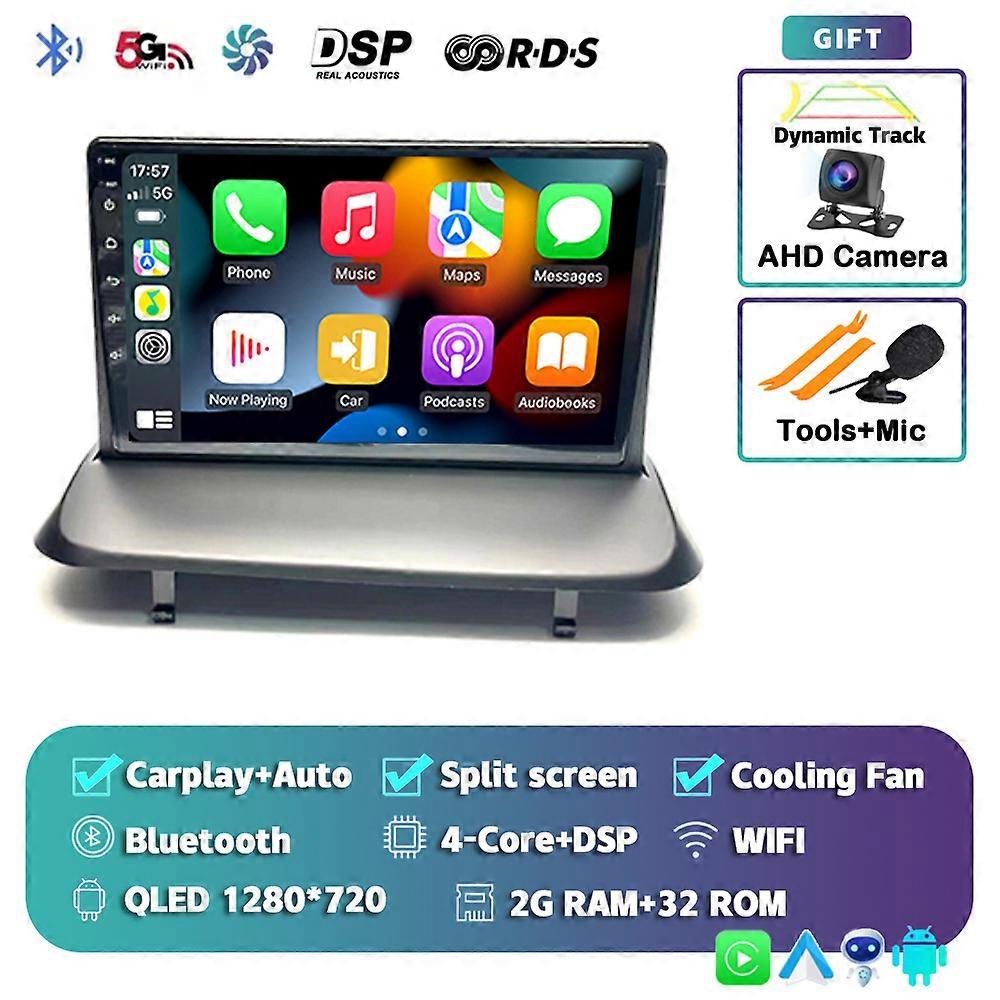 Android 14 Wireless Carplay Auto Car Radio For Peugeot 5008 3008 2009-2015 Audio GPS Navigation Multimedia Video Player Stereo