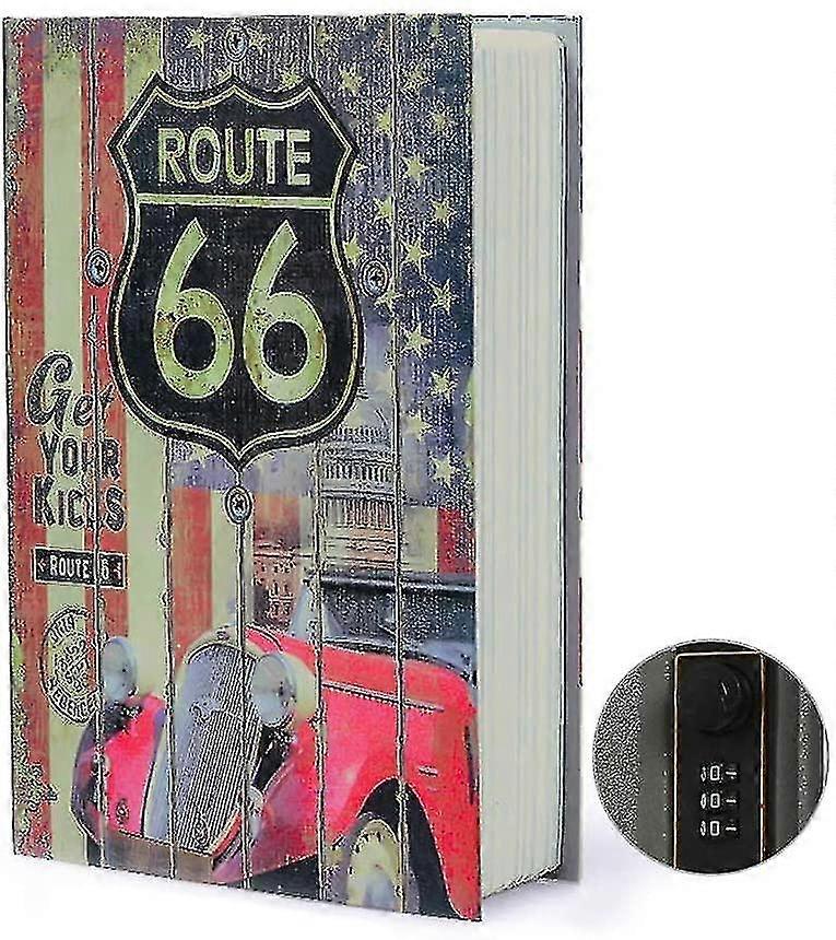 Small Sized Diversion Dictionary Secret Safe Can With Security Combination Lock