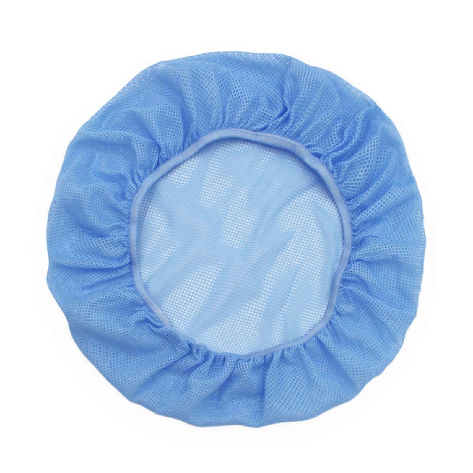 Reusable Bakery Hat Mesh Chef Cap Soft Breathable Friendly to Skin Washable Cooking Cap Protective Headwear