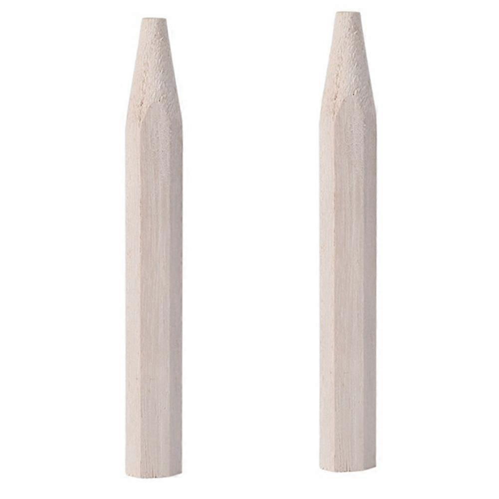 2Pcs Badminton Racket Handle Grip Wooden Badminton Handle Repair of Badminton Racket,G5