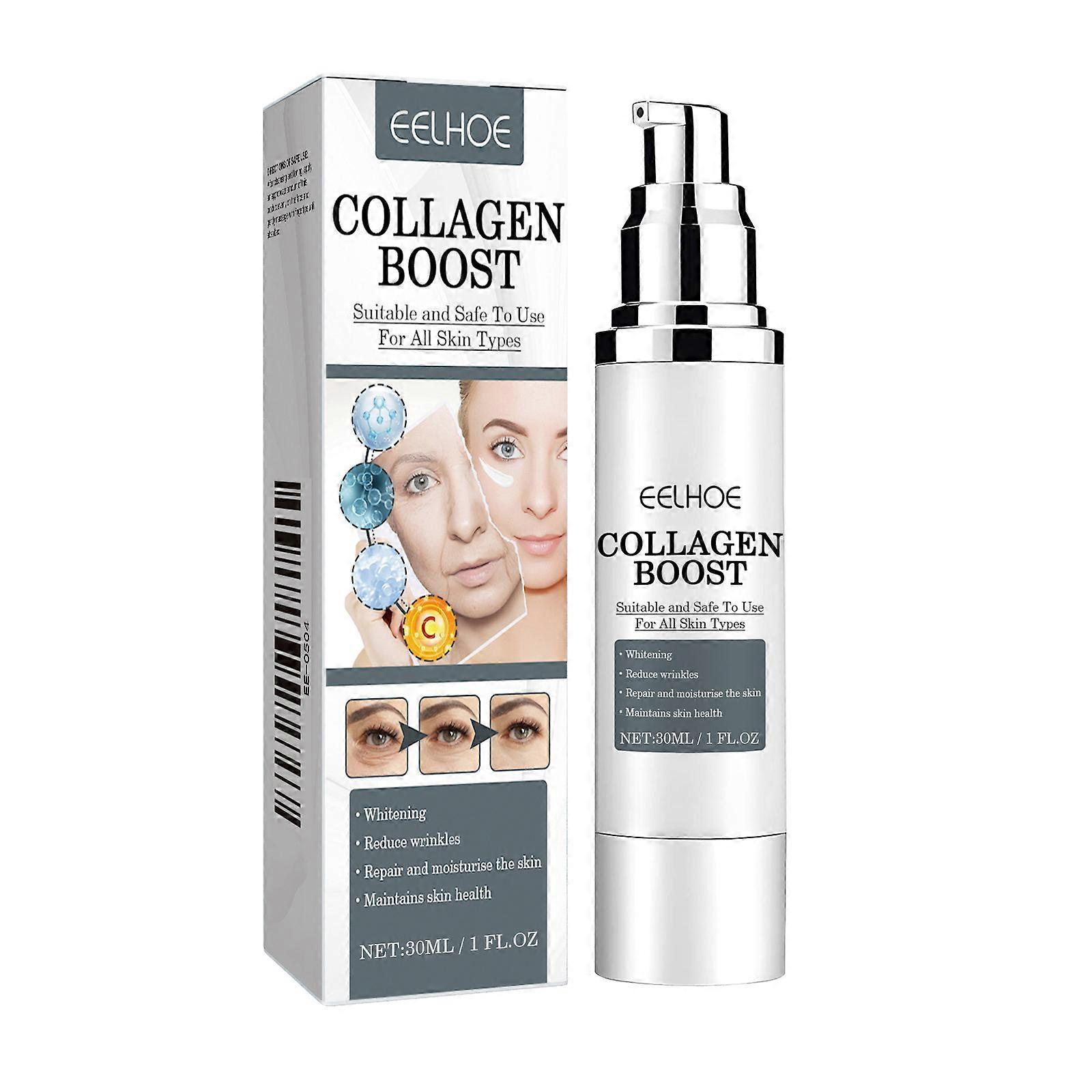 2x 2023 مصل Eelhoe Collagen Boost الجديد المضاد للشيخوخة ، مصل Collagen Boost المضاد للشيخوخة ، Eelhoe Collagen Boost ، كريم Eelhoe Collagen Boost ، Collagen Boos