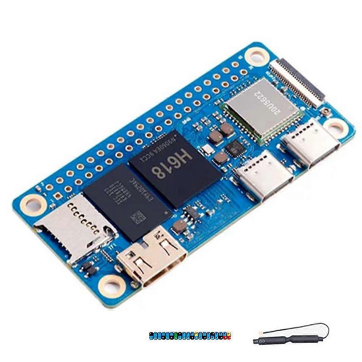 Voor Zero 2w 2gb ram ddr4 mini pc Allwinner H618 zero 2w wifi bluetooth