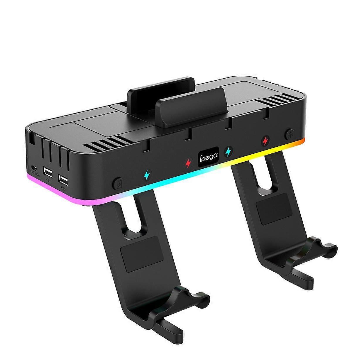for Host Multi-Function RGB Dazzle Color Hanging Charger for Switch Host Wall Bracket NS Grip Docking Charger