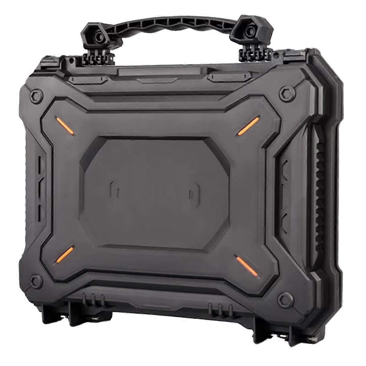 Waterproof Tool Box Case with Foam Pads, Portable Fragile Cargo Storage Bag, Hard Carry Safety Suit