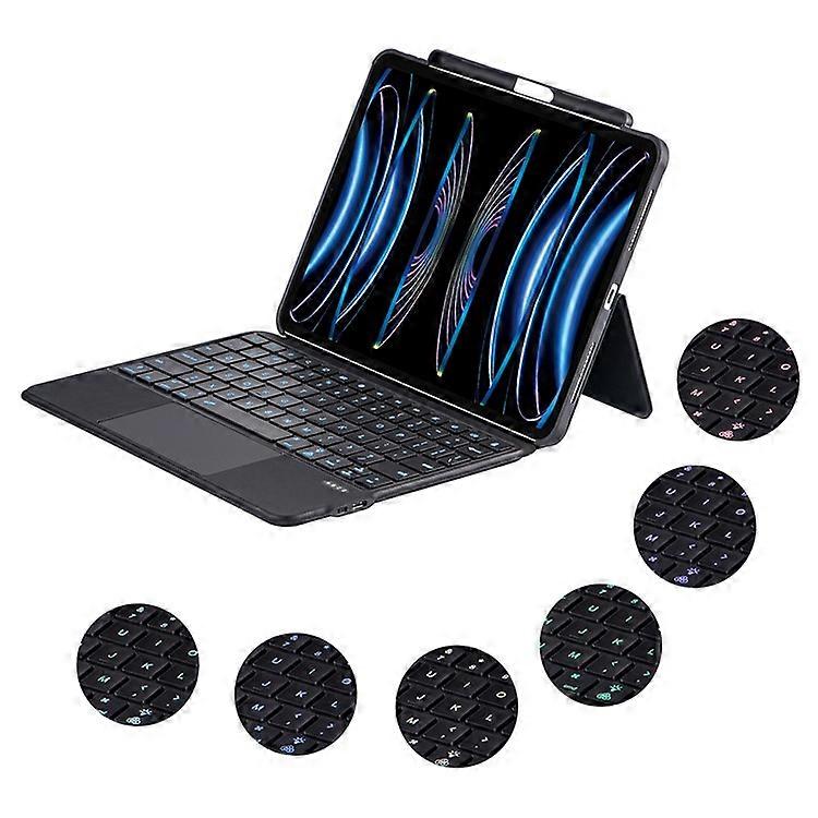 5206D-3A Compatible For iPad 10.9 (2022) Super Thin Bluetooth Keyboard Tablet Protective Case