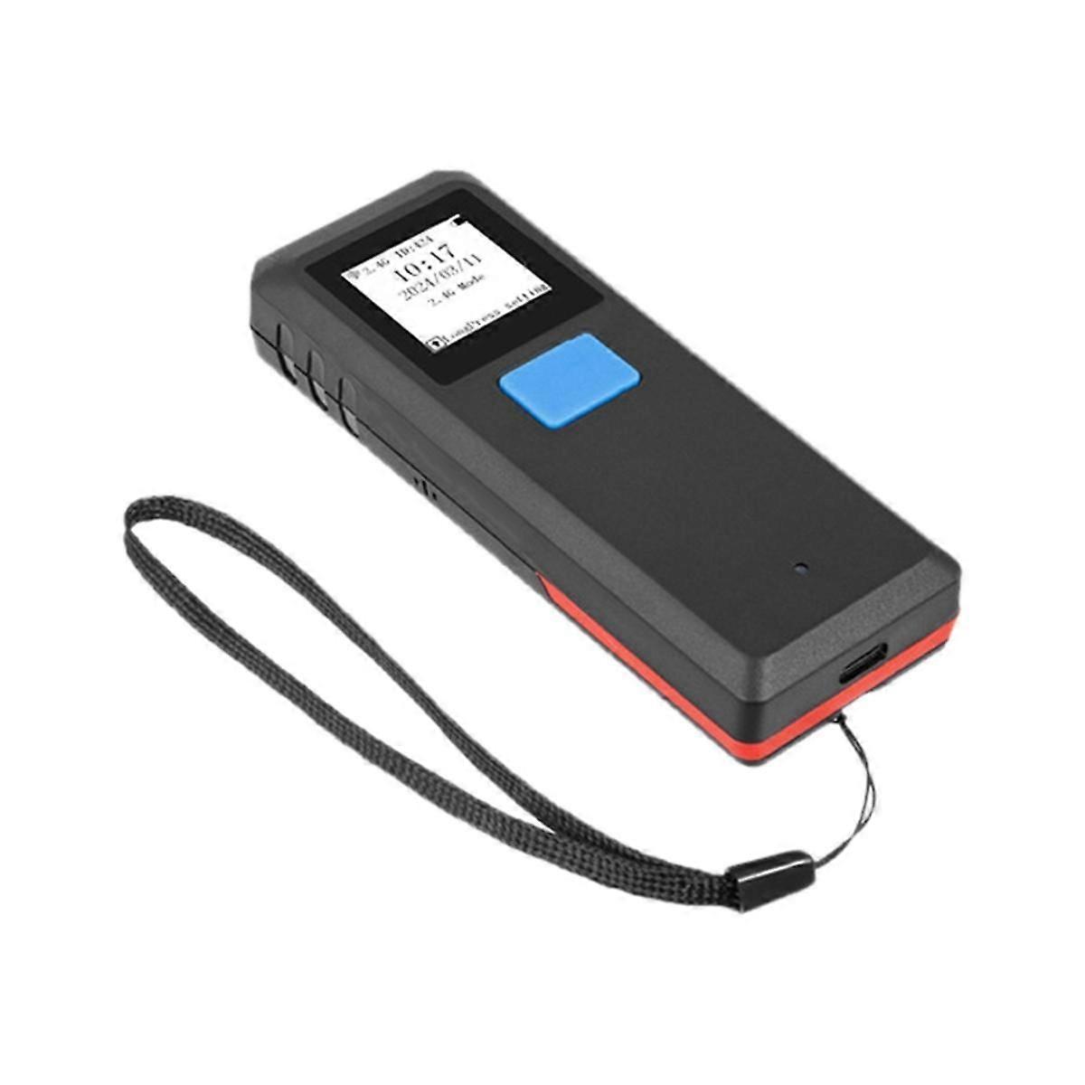Drahtloser QR-Code-Scanner Bluetooth Tragbarer Barcode-Scanner Barcode-Lager Express-Barcode-Scan
