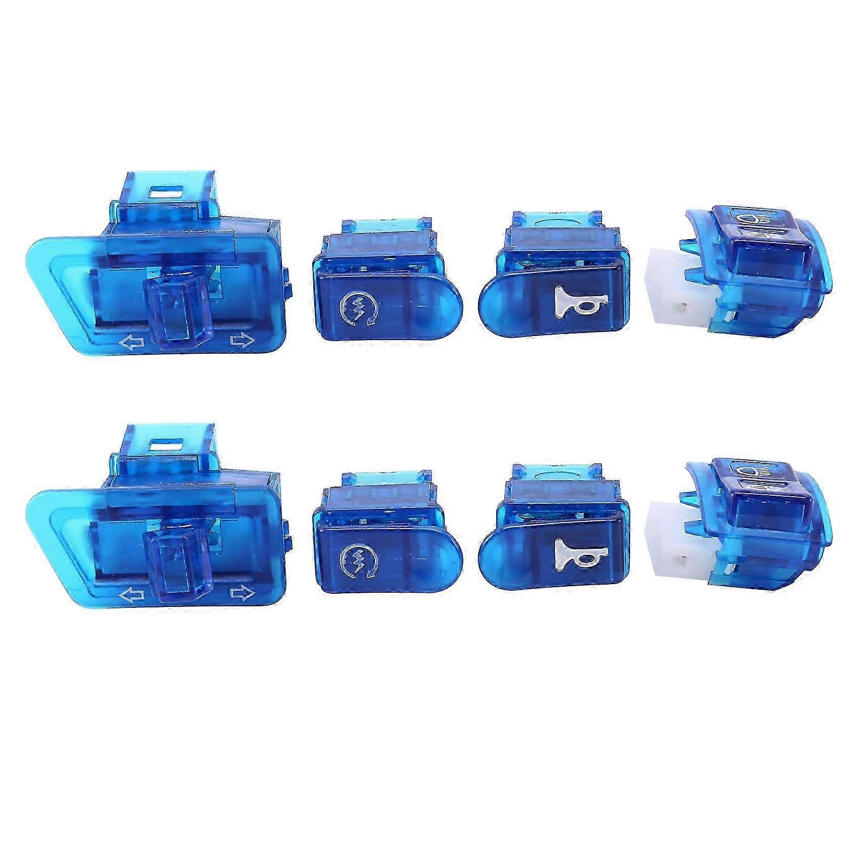 8X Motorcycle Horn Switch Button Turn Signal Switch Button Start Button suitable for ZX AF27 AF28 AF34 AF35