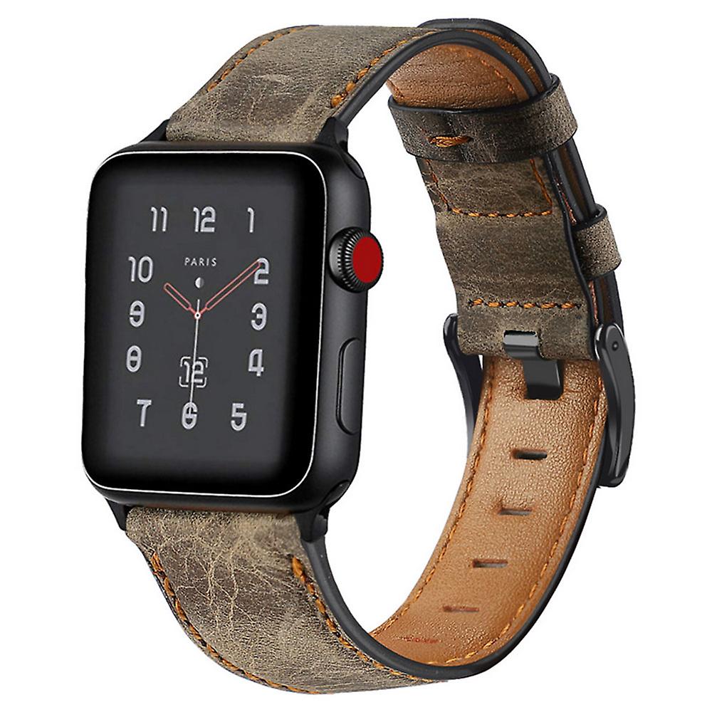 Compatibile con Cinturino apple watch 38-40mm / 42-44 mm, cinturino di  ricambio in vera pelle compatibile con Apple Watch Series 5 / 4/ 3 / 2 /1 |  Fruugo CH